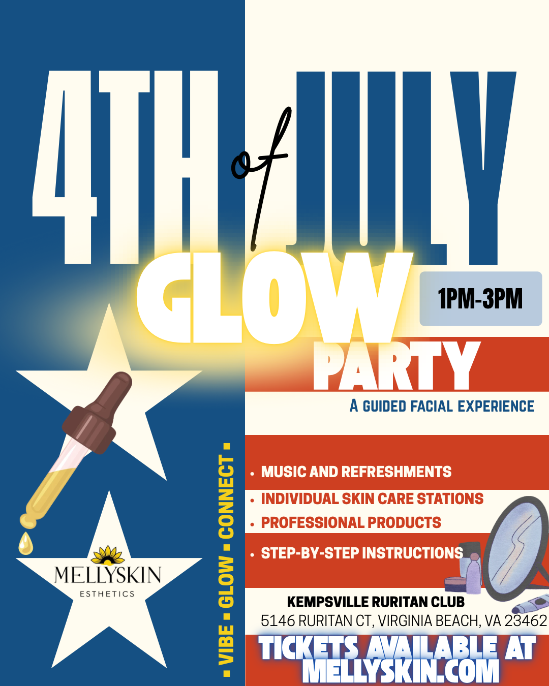 4th of July Glow Party